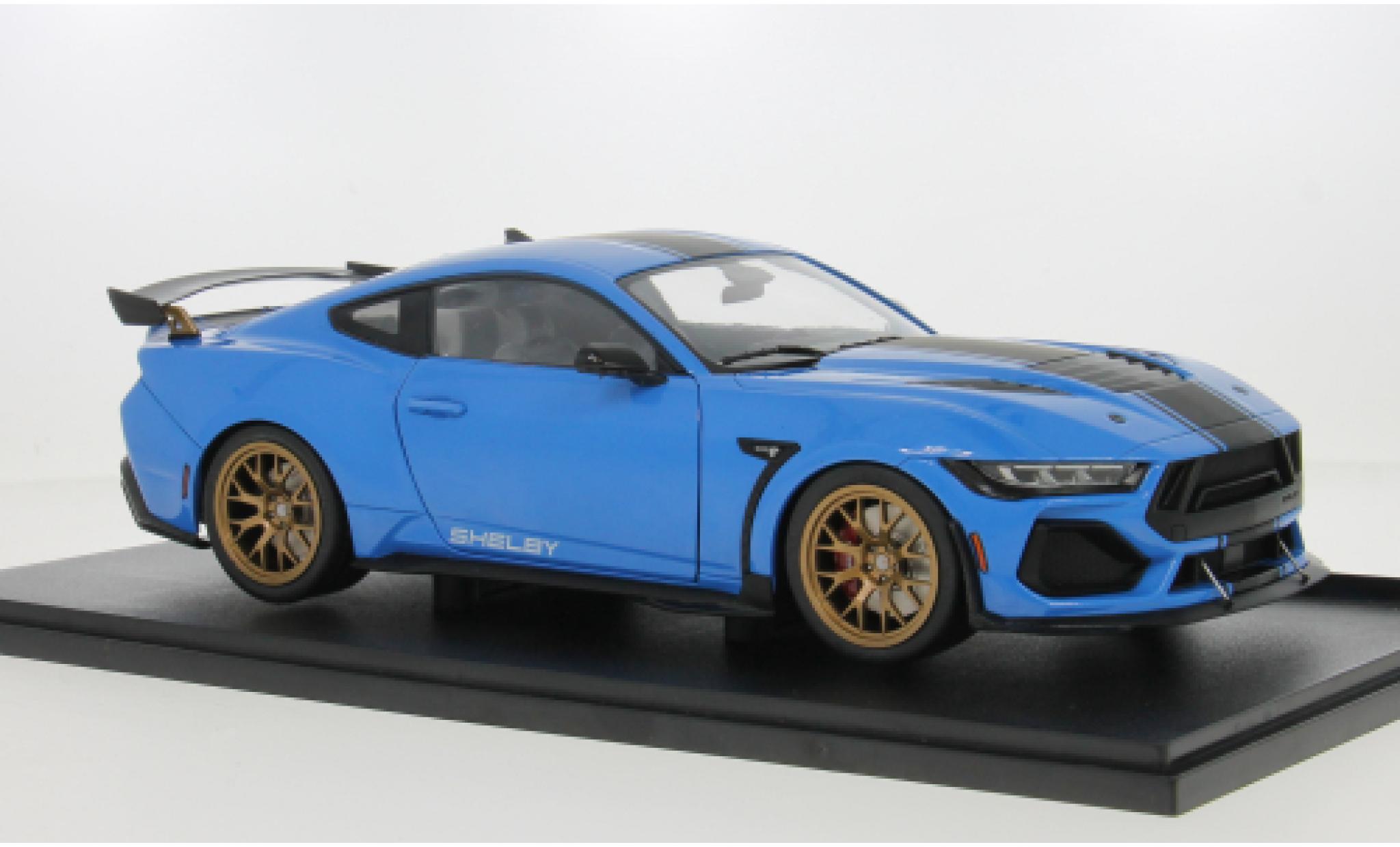 Shelby Mustang 1/18 Solido Ford Super Snake blau 1:18 modellautos