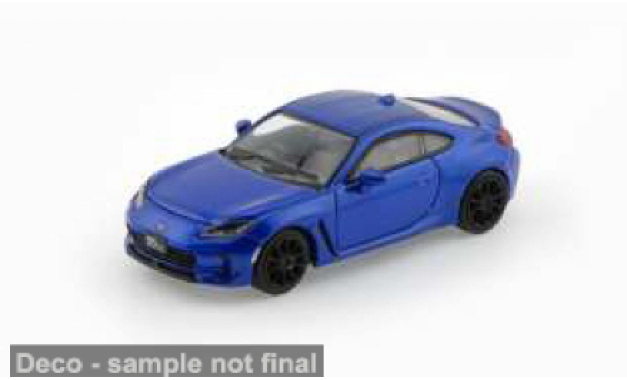 Subaru BRZ 1/64 BM Creations blau 1:64 modellautos