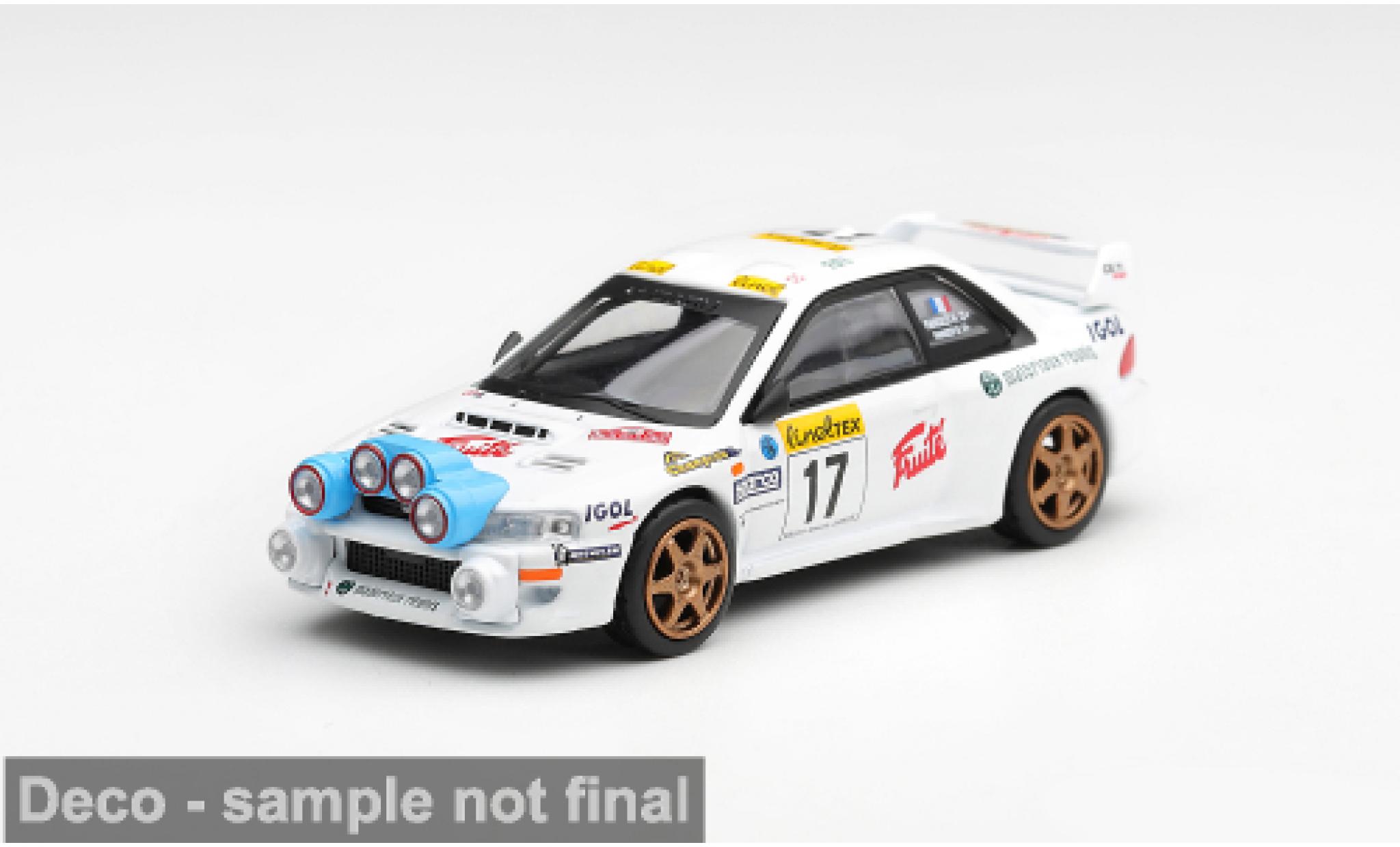 Subaru Impreza 1/64 Mini GT WRC98 Rally Monte Carlo 1999 1:64 modellautos
