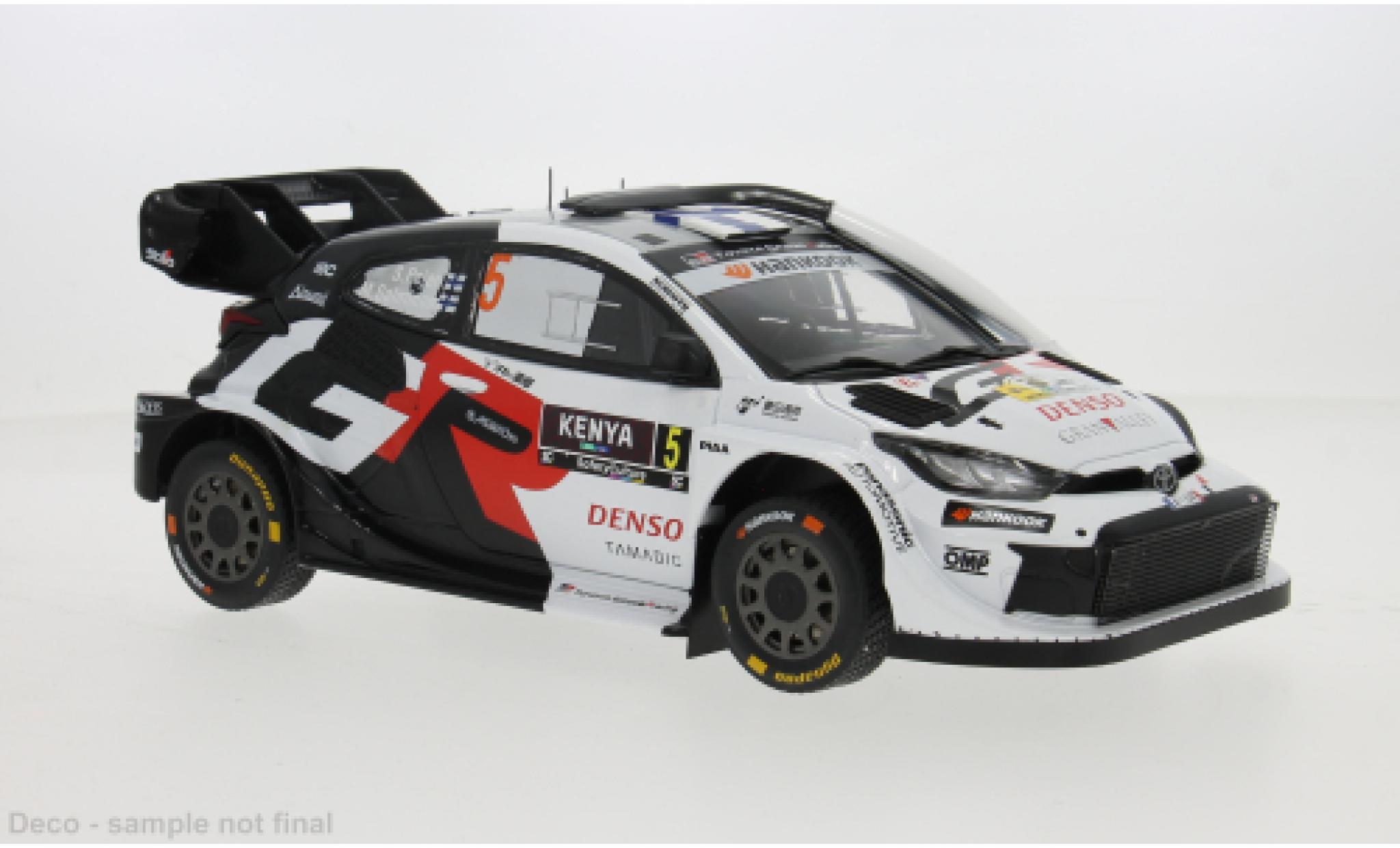 Toyota Yaris 1/18 IXO GR Rally1 Safari Rallye Kenia 2025 #5 S.Pajari/M.Salminen 1:18 modellautos