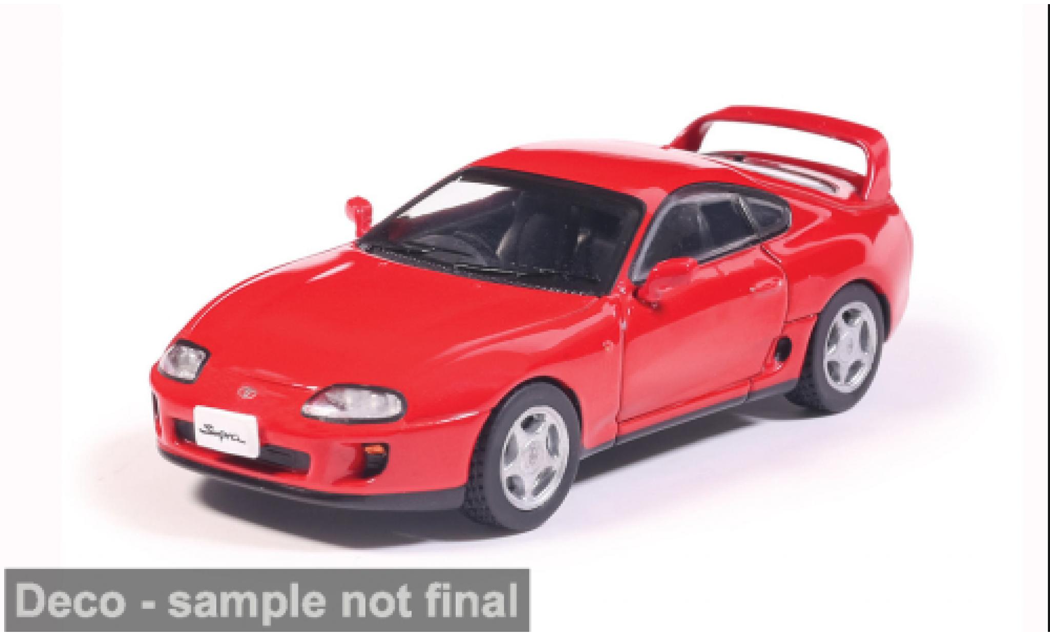 Toyota Supra 1/64 IXO America (JZA80) rot 1993 1:64 modellautos