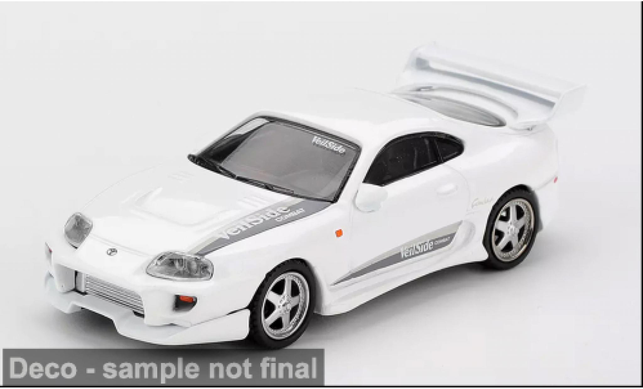 Toyota Supra 1/64 Mini GT MK4 weiss 2014 1:64 modellautos
