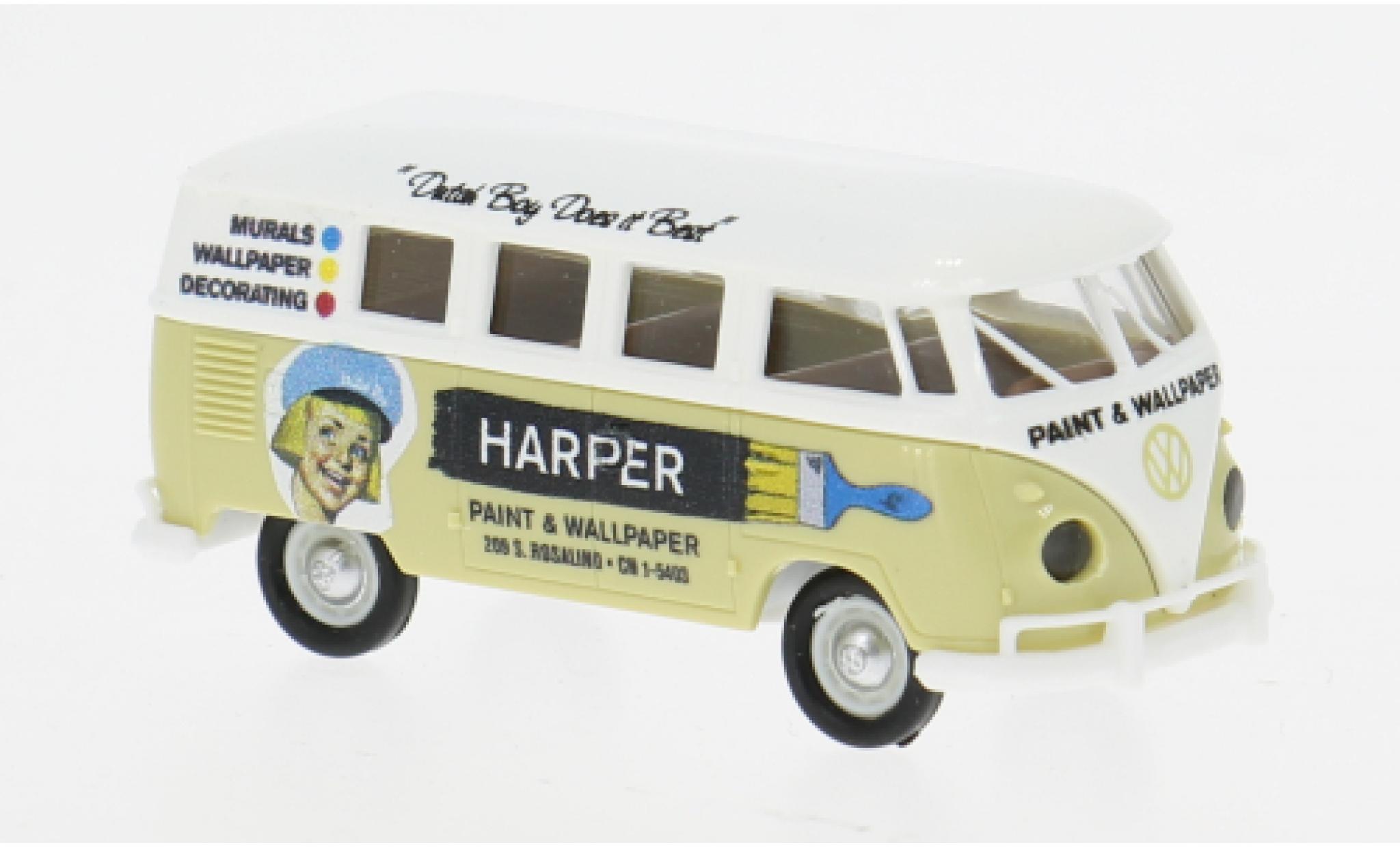 Volkswagen T1 1/87 Brekina b Kombi 1960 Harper Paint 1:87 modellautos