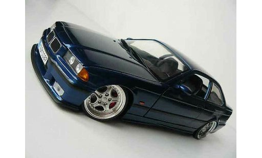 Bmw M3 coupe 1/18 Ut Models E36 blau avus jantes porsche 18 pouces modellautos
