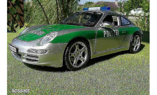 Porsche 911 Carrera 1/18 Maisto polizei / police modellautos