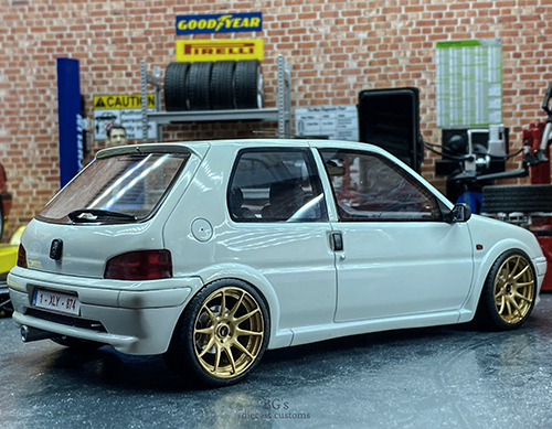 Peugeot 106 S16 1/18 Ottomobile  modellautos