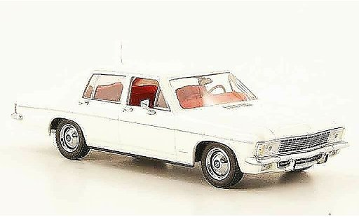Opel Kapitan B 1/43 Minichamps weiss 1969 modellautos