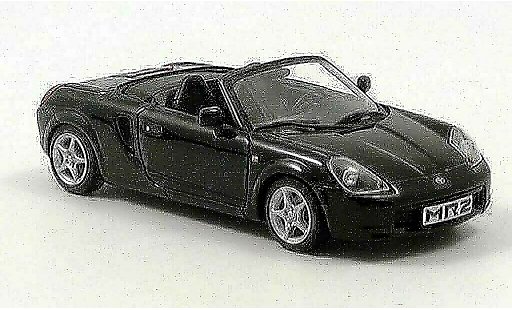 Toyota MR2 ZZW30 1/43 Minichamps 2 schwarz 2000 modellautos
