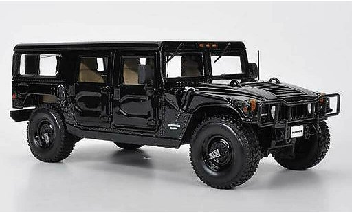 Hummer H1 Base 1/18 Maisto Station Wagon schwarz modellautos