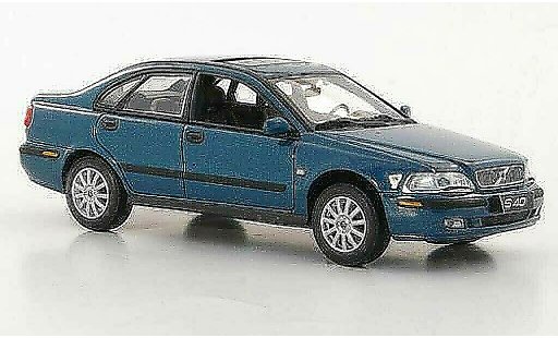 Volvo S40 Base 1/43 Minichamps blaugr&Atilde;&frac14;n modellautos
