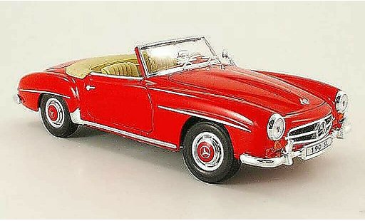Mercedes 190 Base 1/18 Welly rot offen 1955 modellautos