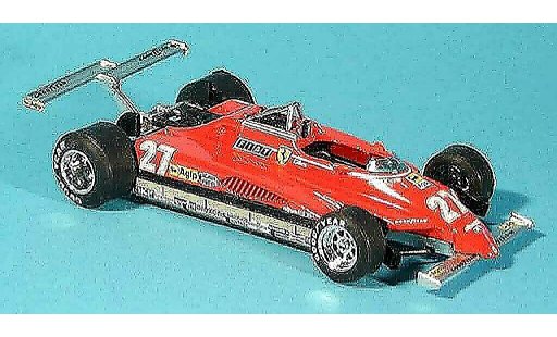 Ferrari 126 C2 1/43 Brumm no.27 g.villeneuve gp long beach modellautos