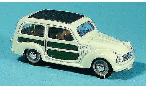 Fiat 500 C 1/43 Brumm Belvedere gr&Atilde;&frac14;n 1951 modellautos