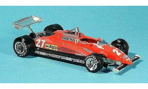 Ferrari 126 C2 1/43 Brumm no.27 p.tambay gp monza modellautos