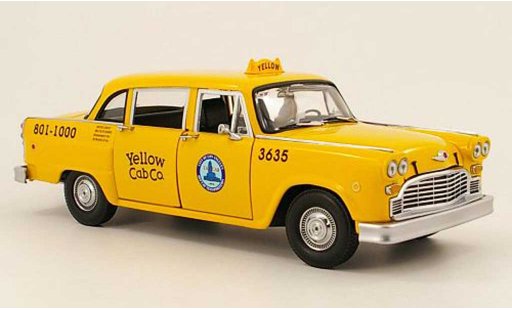 Checker Taxi taxi 1/18 Sun Star los angeles 1981 modellautos