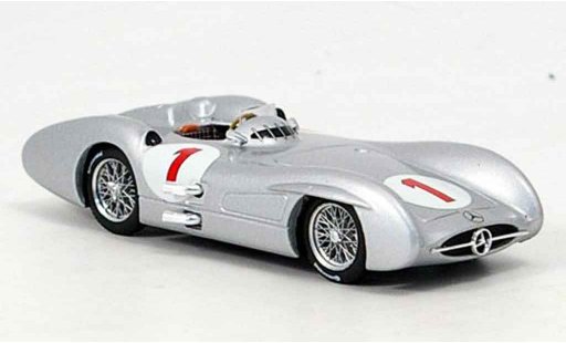Mercedes W 196 Base 1/43 Brumm C No.1 J.M.Fangio GP gro&Atilde;�britannien 1954 modellautos