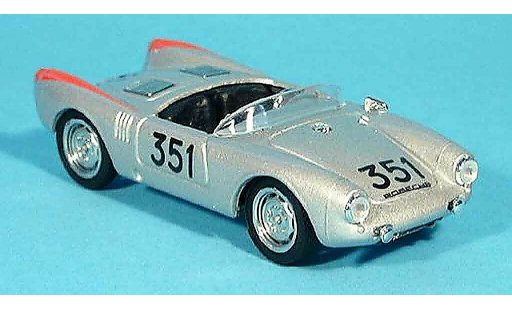 Porsche 550 1954 1/43 Brumm 1500 Spider No.351 Mille Miglia modellautos