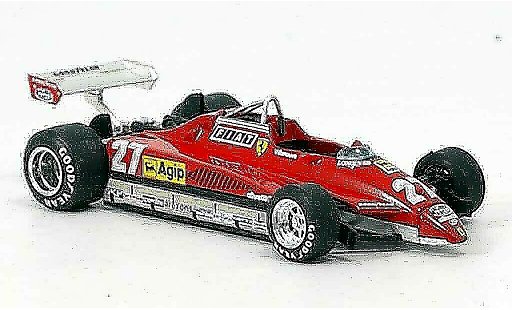 Ferrari 126 C2 1/43 Brumm no.27 g.villeneuve gp san marino modellautos