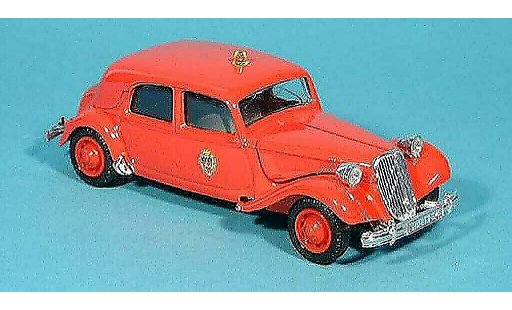 Citroen Traction 15 1/43 Solido CV Feuerwehr pompiers (F) 1952 modellautos