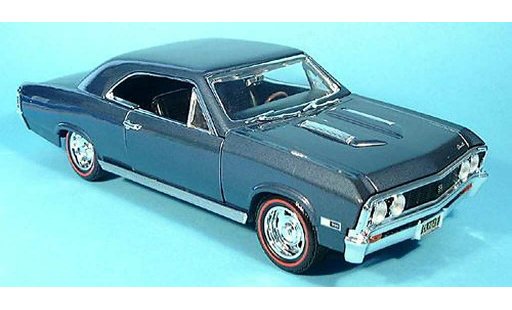 Chevrolet Chevelle SS 1/18 Motormax 1967 SS396 blau modellautos