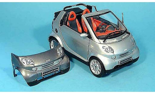Smart Cabriolet Base 1/18 Kyosho grau (bodypanel grau) modellautos