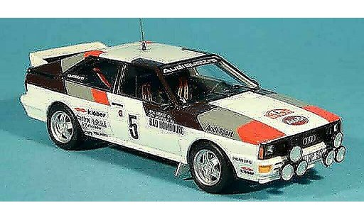 Audi Quattro coupe 1/43 Trofeu Monte Carlo H.Mikkola/A.Hertz 1981 modellautos