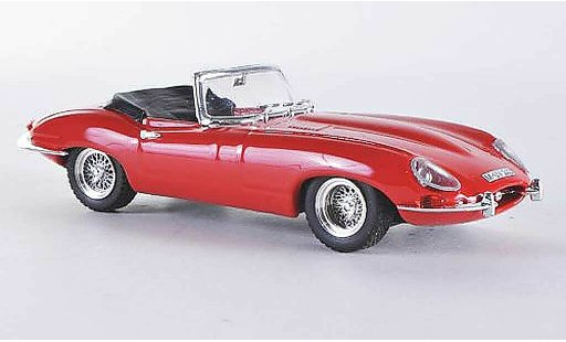 Jaguar E-Type Roadster 1/43 Best rot modellautos