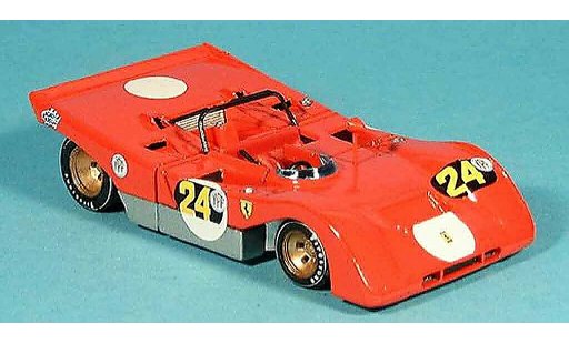 Ferrari 312 PB 1/43 Brumm no.24 ignazio giunti buenos aires 1971 modellautos