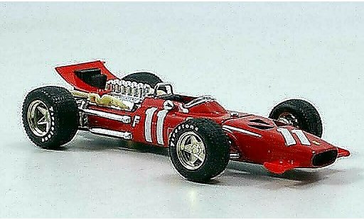 Ferrari 312 F1 1/43 Brumm No.11 C.Amon GP Monte Carlo 1969 modellautos