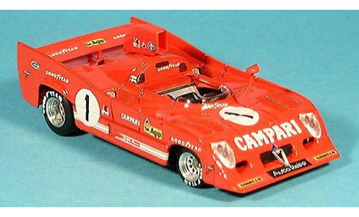 Alfa Romeo 33.3 tt12 1/43 Brumm 1975 tt 12 no.1 merzario ickx zweiter 1000 km spa 1975 modellautos