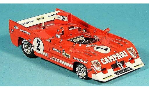 Alfa Romeo 33.3 tt12 1/43 Brumm 1975 tt 12 no.2 pescarolo bell sieger 1000 km spa modellautos