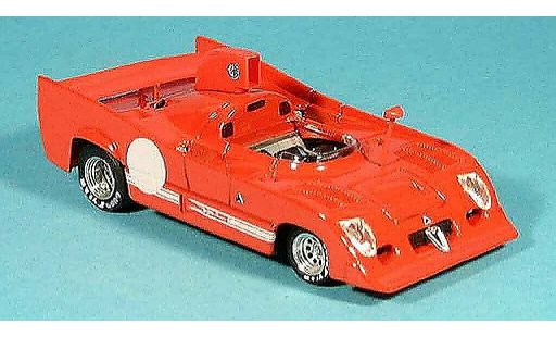Alfa Romeo 33.3 tt12 1/43 Brumm 1974 tt 12 rot prototyp modellautos