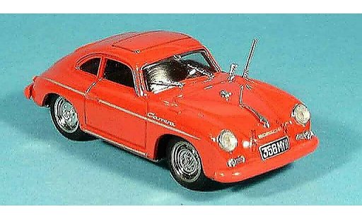 Porsche 356 1952 1/43 Brumm Coupe Carrera rot modellautos