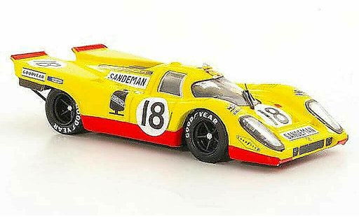 Porsche 917 1970 1/43 Brumm No.18 Sandeman Piper/v.Lennep 24h Le Mans modellautos