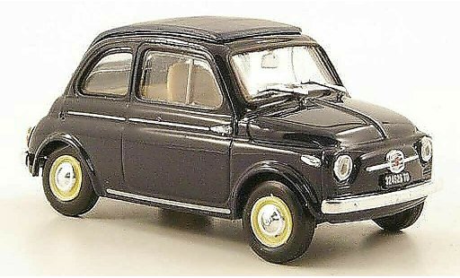 Fiat 500 Nuova 1/43 Brumm blau geschlossenes Faltdach 1957 modellautos
