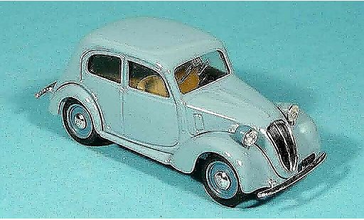 Fiat 1100 508C 1/43 Brumm HP32 blau modellautos