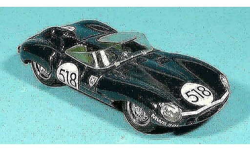 Jaguar D-Type 1957 1/43 Brumm mille miglia no. 518 modellautos