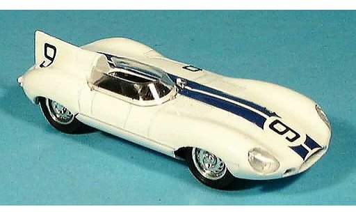 Jaguar D-Type 1954 1/43 Brumm le mans no. 9 modellautos