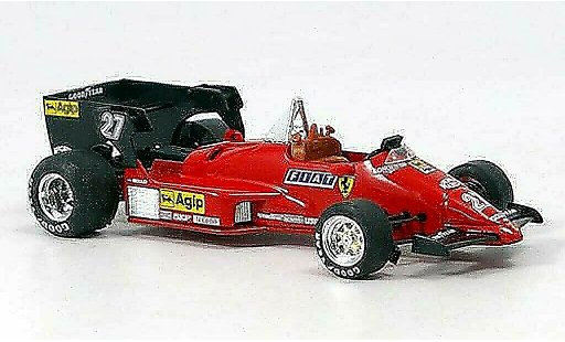 Ferrari 126 C4 1/43 Brumm No.27 GP Belgien M.Alboreto modellautos