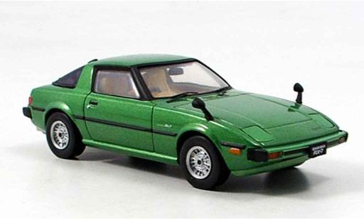 Mazda RX7 1978 1/43 Ebbro gr&Atilde;&frac14;n modellautos