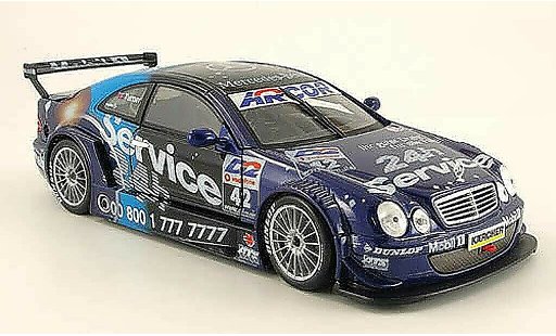 Mercedes Classe CL DTM 1/18 Maisto K service 24 no. 42 2001 modellautos