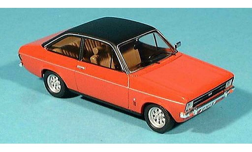 Ford Escort Ghia 1/43 Trofeu 1300 rot Dach schwarz modellautos