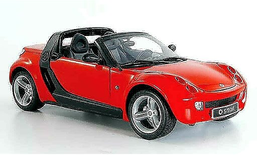 Smart Roadster Base 1/18 Kyosho rot 2003 modellautos
