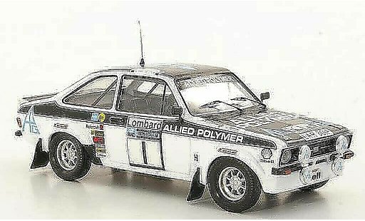 Ford Escort RS 1800 1/43 Trofeu Allied Polymer T.Makinen / H.Liddon RAC Rally 1975 modellautos