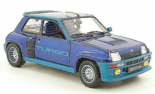 Renault 5 Turbo 1/18 Universal Hobbies blau modellautos