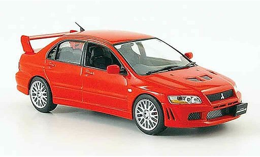 Mitsubishi Lancer Evolution VII 1/43 IXO rot 2001 modellautos