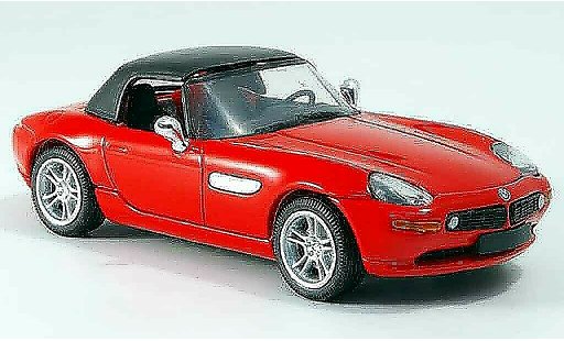 Bmw Z8 roadster 1/43 Solido rot geschlossen 1999 modellautos