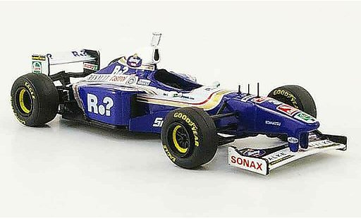 Renault F1 1997 1/43 Onyx williams fw19 no.3 j.villeneuve gp england modellautos