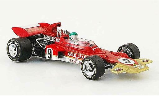 Lotus 72 Base 1/43 Quartzo no.9 or leaf r.wisell gp deutschland 1971 modellautos