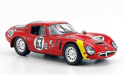 Alfa Romeo Giulia TZ2 1/43 Best no.63 geki andrey 12h sebring 1966 modellautos